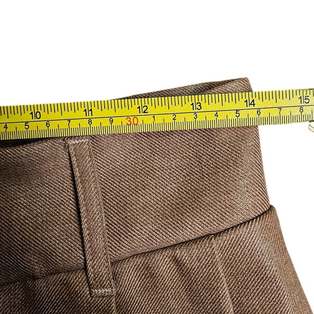 Fifteen Twenty Woven Foil Twill High Waist Wide Leg Pants S - Picture 5 of 6